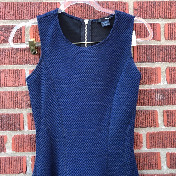Aqua Fit and Flare Sleeveless Dress Size Medium - Picture 3 of 6